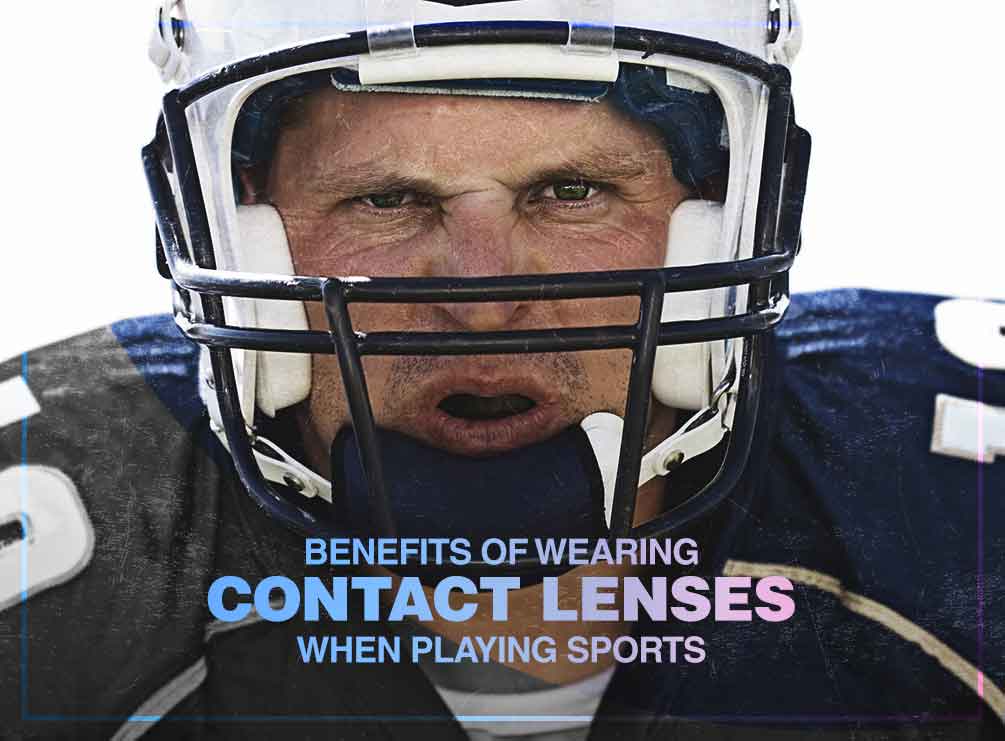 Benefits of Wearing Contact Lenses When Playing Sports
